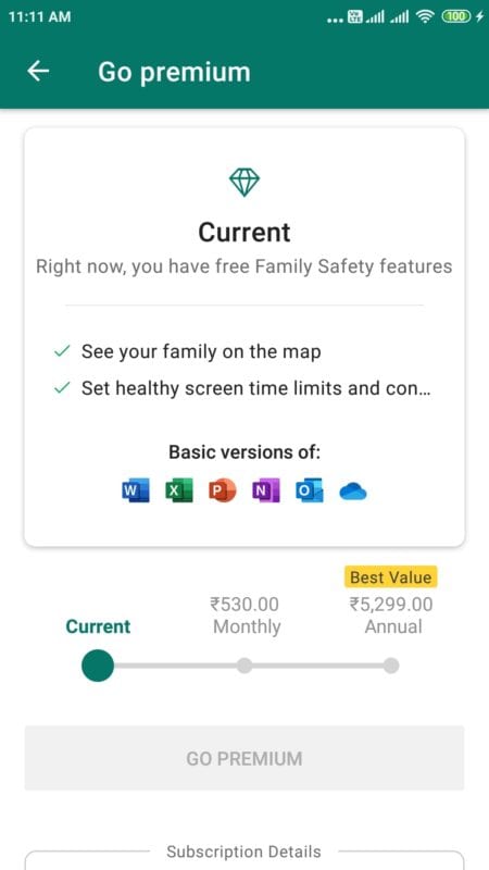 free features of microsoft family safety