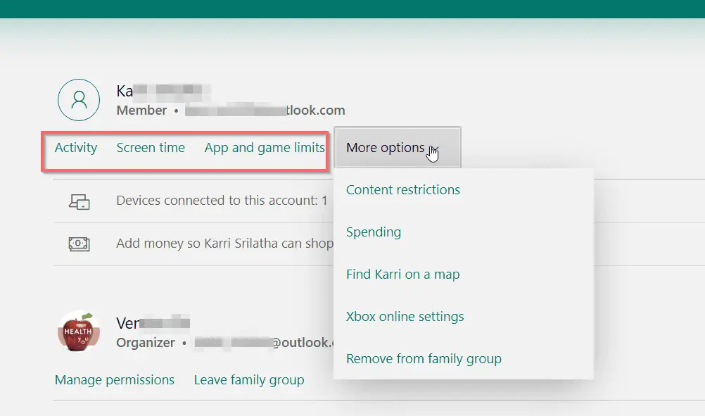 Microsoft Family Safety - 8 Parental Controls 4 microsoft family screen time and others