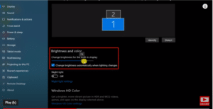 windows brightness not changing windows brightness not changing