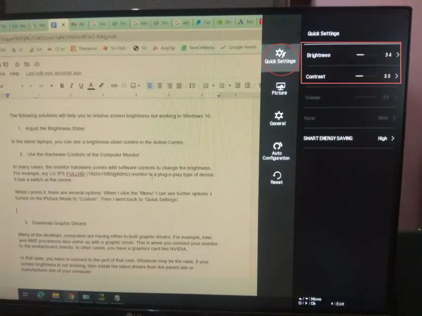 windows brightness slider not working windows brightness slider not working