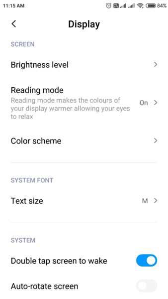 Change Text Size Xiaomi Redmi Note 4