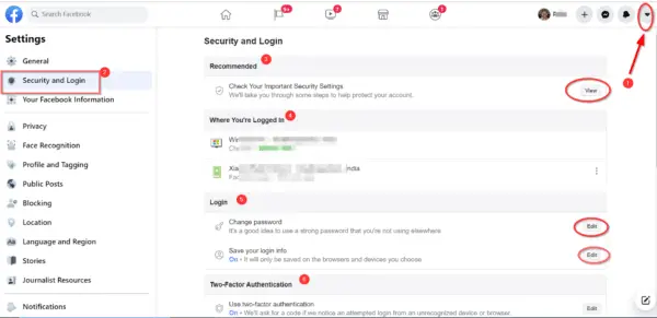 Facebook Security and Login Settings - Complete Guide 1 Facebook Security And Login Settings