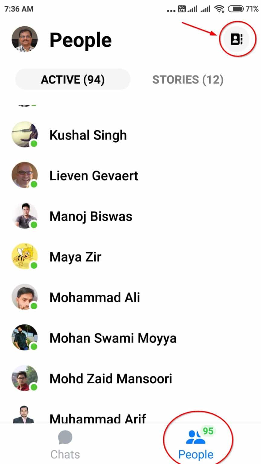 How to remove people from messenger and facebook block contacts