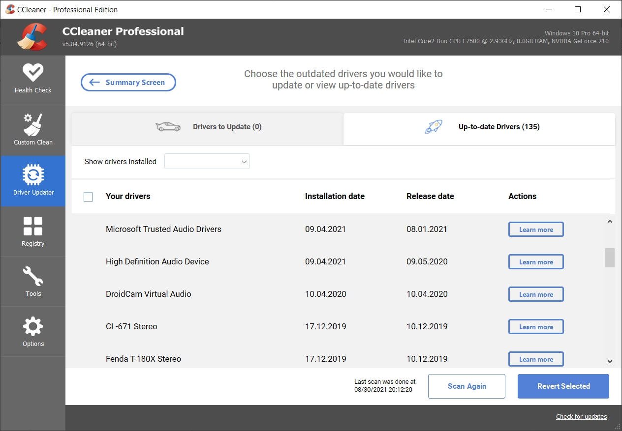 CCleaner - The Best Driver Update Utility for Windows 10 1 Best Driver Updater Windows 10