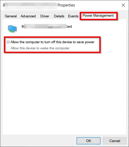 The Golden Throw Fix for connecting Windows 10 WiFi automatically 4 power management wi fi adapter windows 10