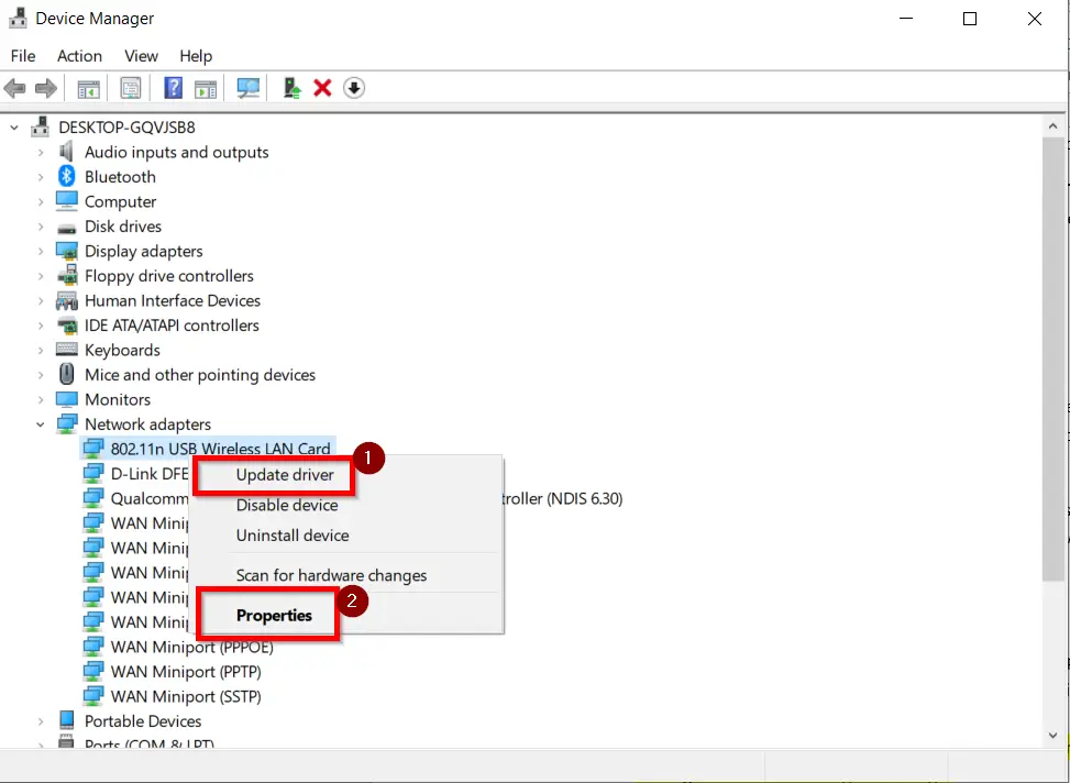 The Golden Throw Fix for connecting Windows 10 WiFi automatically 2 update wi fi network adapter driver windows 10