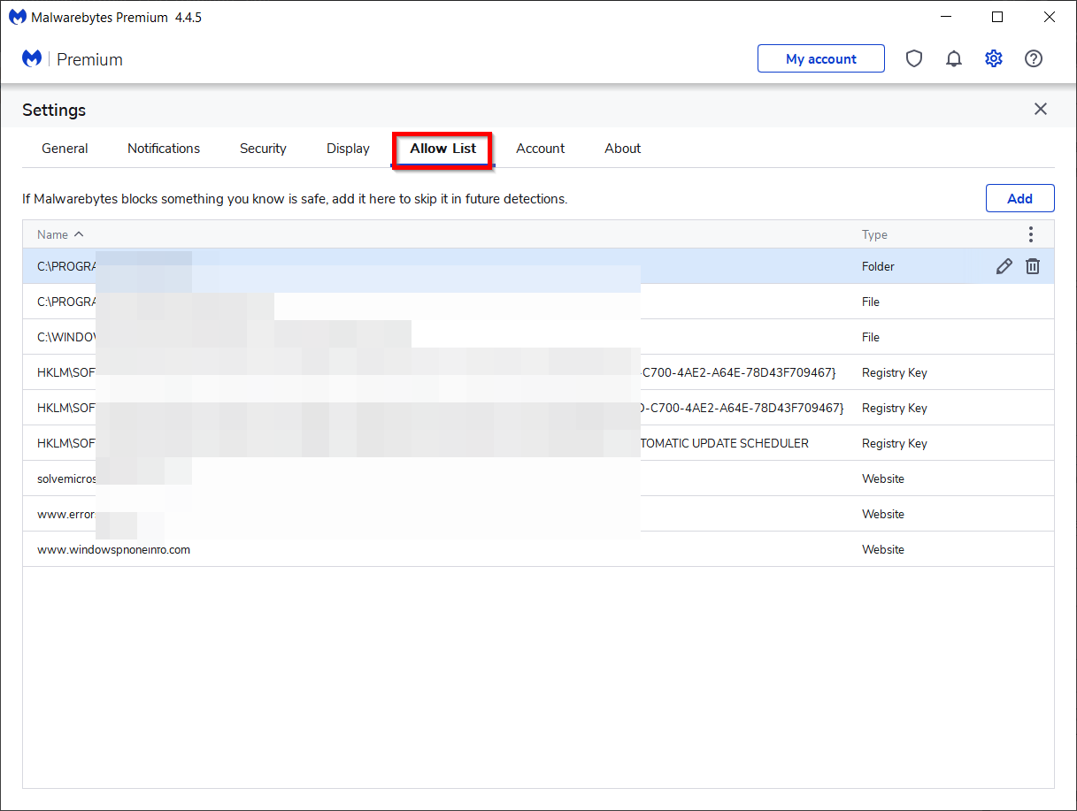 Best Free Malware Removal Tool and Virus Scanner for Windows 10/11 PC in 2023 9 Malware Removal Allow List