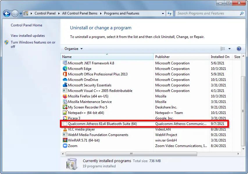 Acer Bluetooth Driver - Download for Windows 10 or 8.1 or 7 5 Acer Bluetooth Driver Windows 7 Control Panel