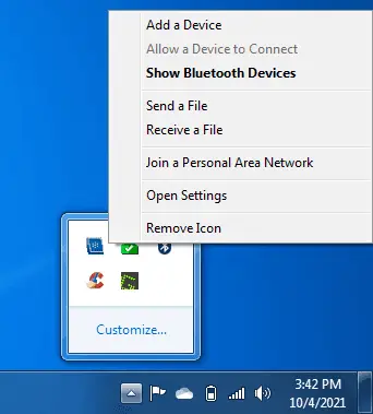 Bluetooth Audio Gateway Service Stopped or Not Running in Windows 11 or 10 or 7 5 show bluetooth devices windows 7