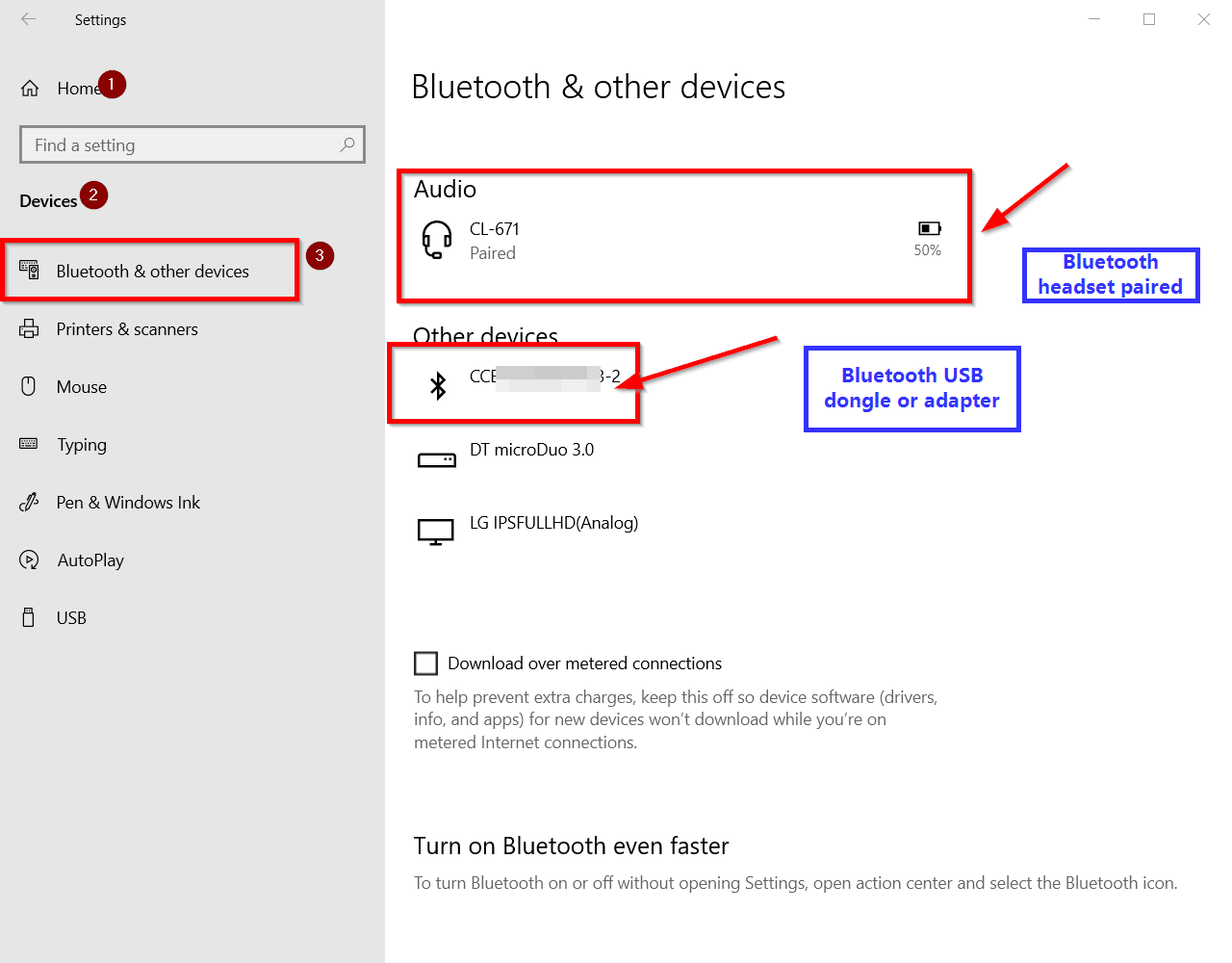 Bluetooth Audio Gateway Service Stopped or Not Running in Windows 11 or 10 or 7 3 enable bluetooth setting windows