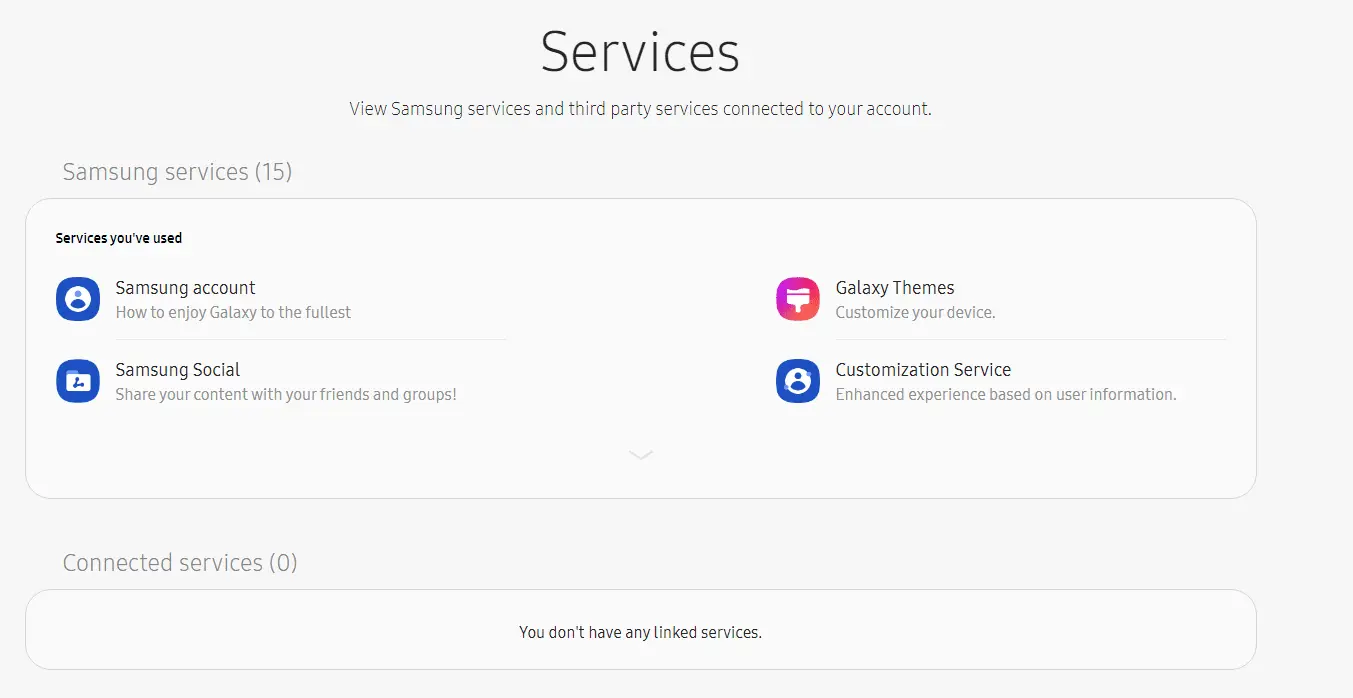 Can't Sign Out of OneDrive - How to Fix 2 List of services connected to a Samsung account
