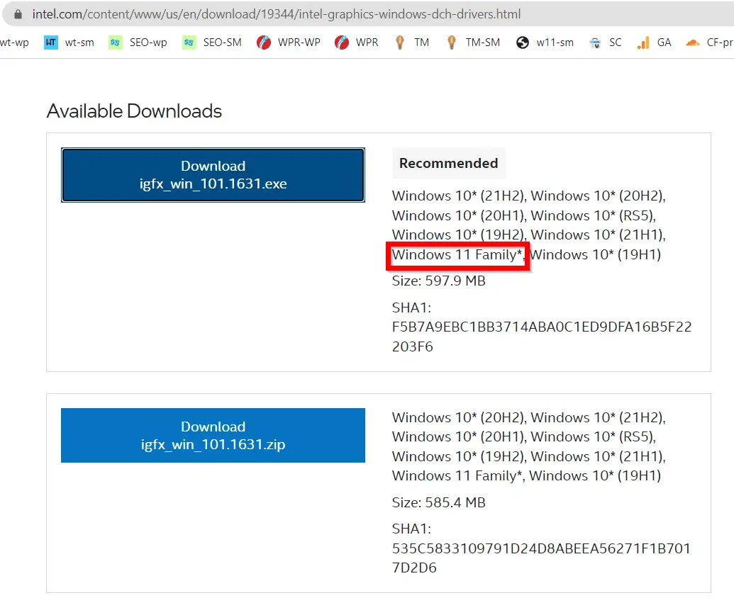Download Graphic Drivers Windows 11 - Install and Update 5 Intel Win 11 Family Graphics Drivers