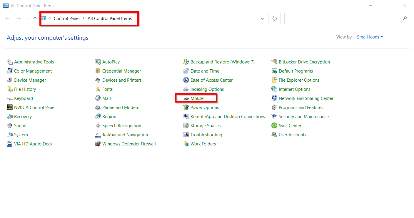 How to Fix Mouse Busy Icon Windows 10 1 mouse properties control panel windows
