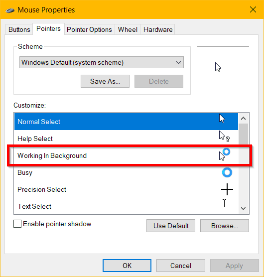How to Fix Mouse Busy Icon Windows 10 3 mouse properties windows 10