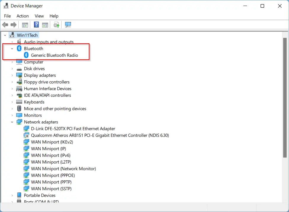 Windows 11 Bluetooth Not Working - 9 Simple Solutions 3 Uninstall And Reinstall Bluetooth Adapeter Windows 11