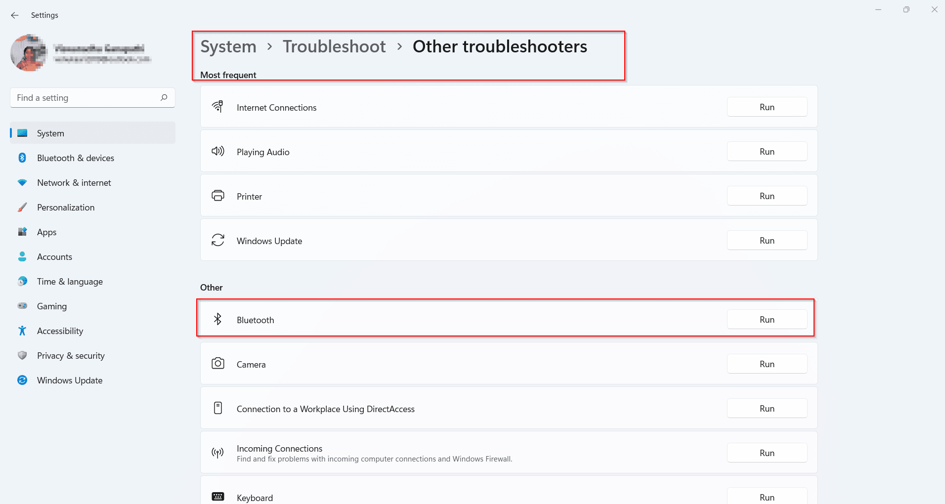 Windows 11 Bluetooth Not Working - 9 Simple Solutions 1 Windows 11 Troubleshooter Run