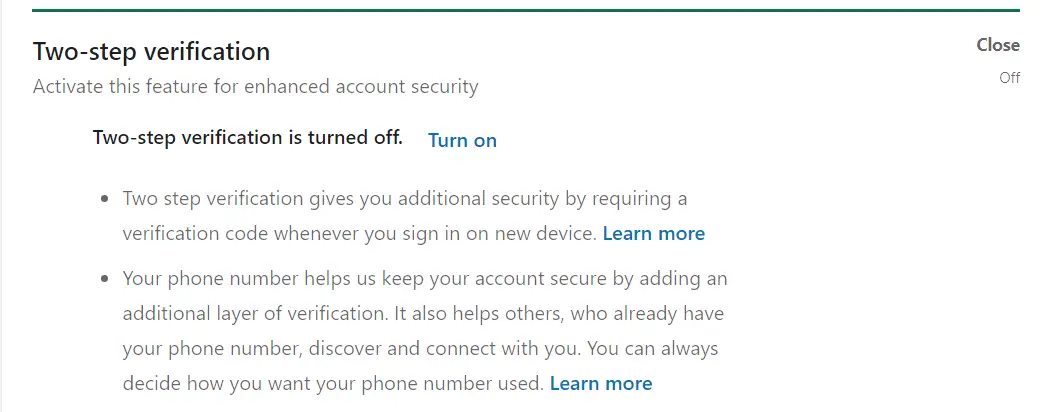 How to Enable LinkedIn Two Factor Verification on Desktop and Android 2 Turn On Two Step Verification On Linkedin