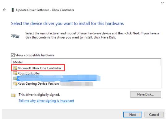 Xbox Controller Not Recognized on Windows 10/11 PC - Fixes 6 Select Device Driver Microsoft Xbox One Controller