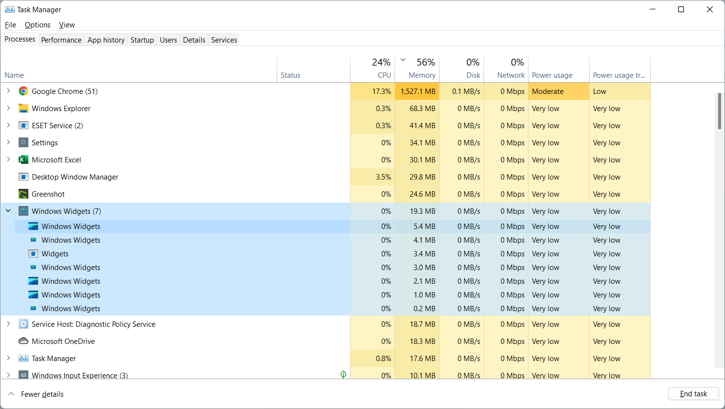 How to Reduce Windows 11 Feeds High RAM usage 3 Windows 11 Memory Usage Before Chrome Close
