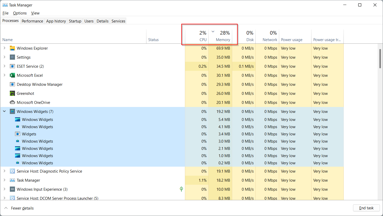 How to Reduce Windows 11 Feeds High RAM usage 4 Windows 11 Ram Usage After Chrome Close