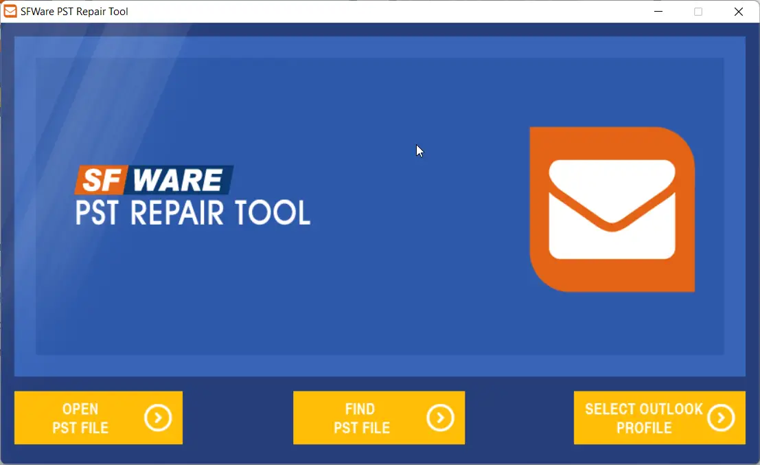 2022 07 07 07 28 29 SFWare PST Repair Tool