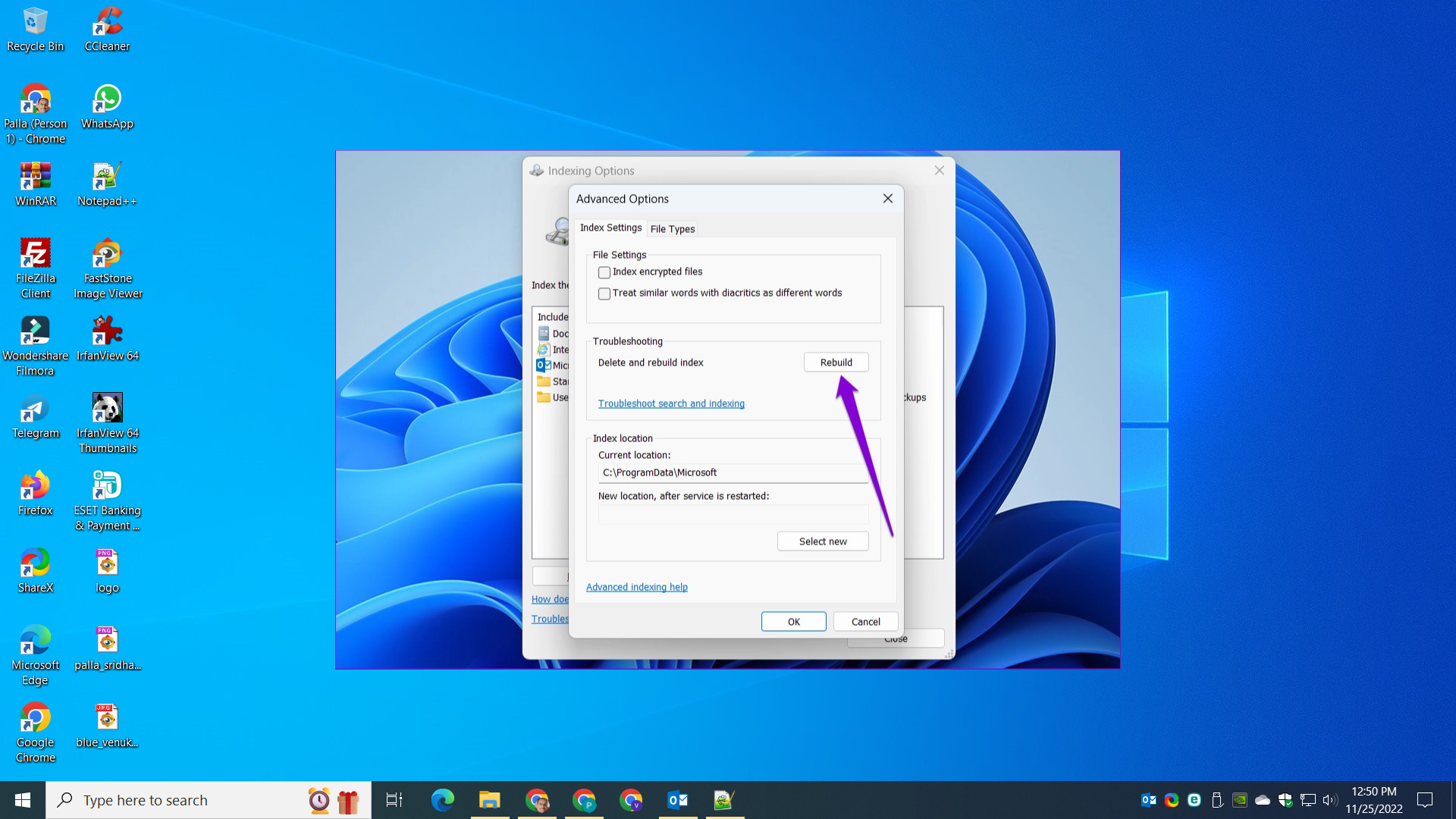 How to Fix Outlook Indexing is Paused on Windows 11/10 4 Rebuild Search Index Windows 11 Outlook