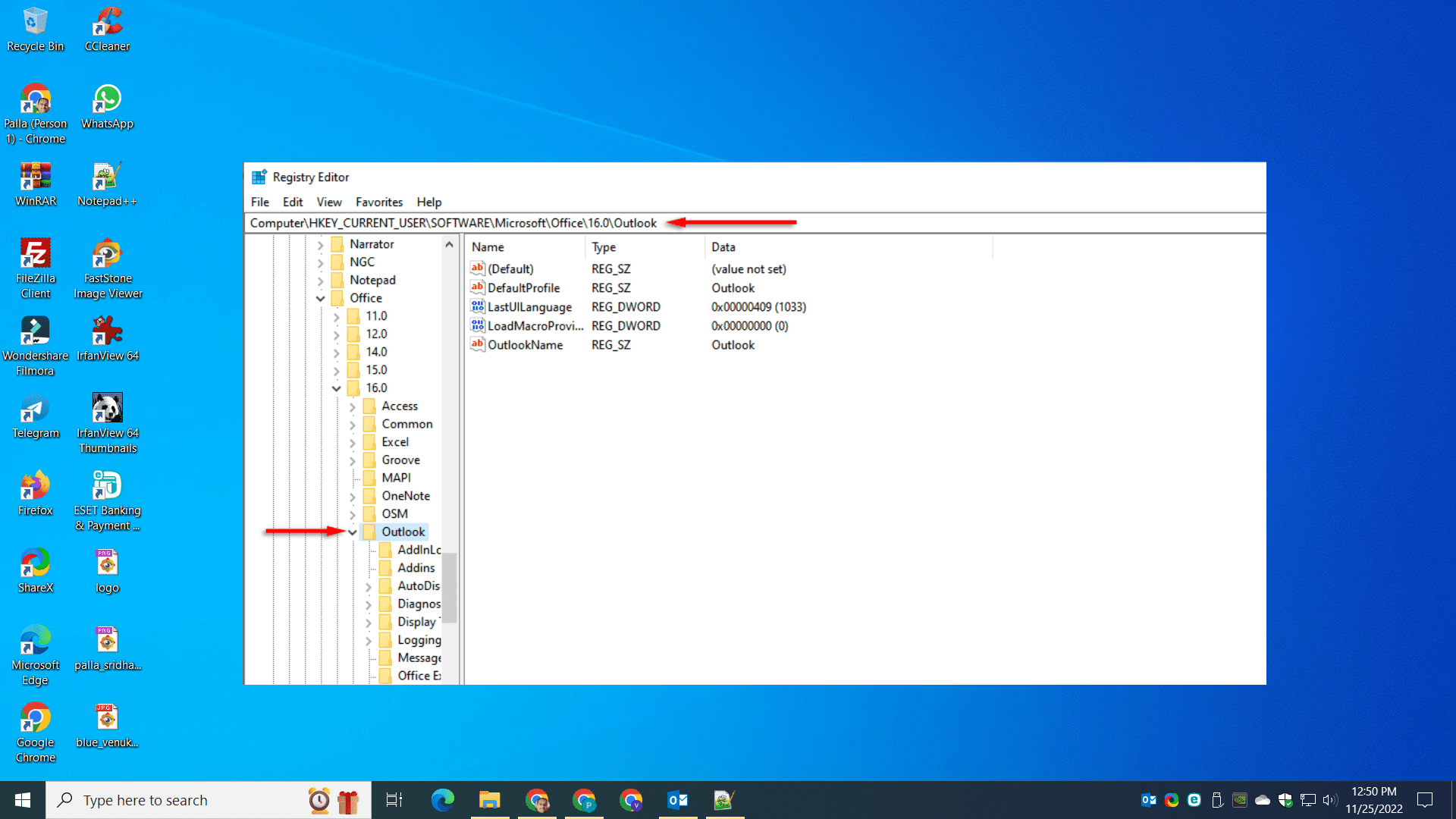 Make Outlook Search Not working Error Free 5 Registry Fix Outlook Search Not Working