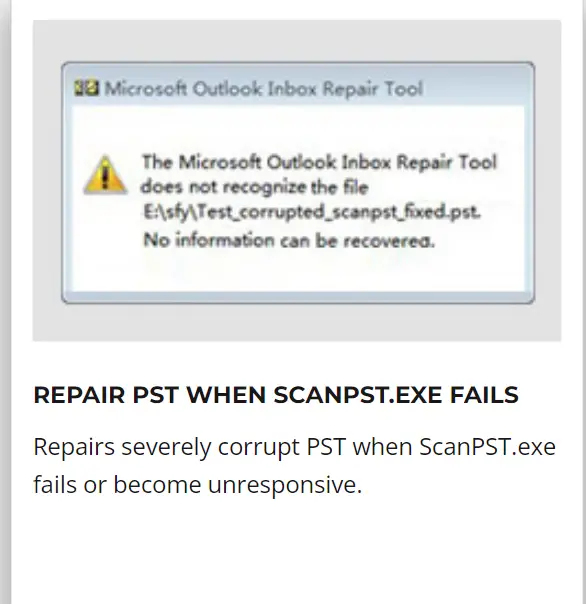 How to Recover Deleted Outlook PST file using Stellar Repair for Outlook 4 repair pst outlook scanpst