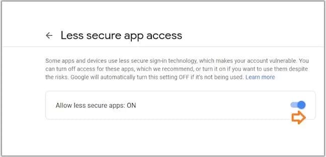 New Ways to Fix Outlook Error 0x800ccc92 in Office 365/2019/2016 4 Allow Less Secure Apps Gmail