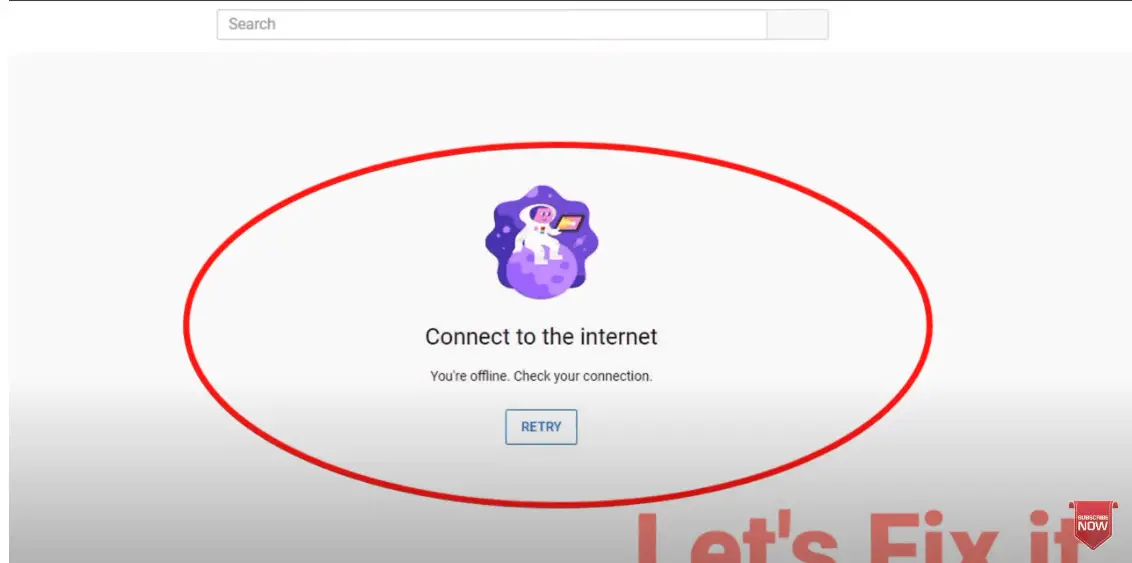 Fix the YouTube Error Message - Youre Offline. Check your Connection 1 youre offline check your connection youtube