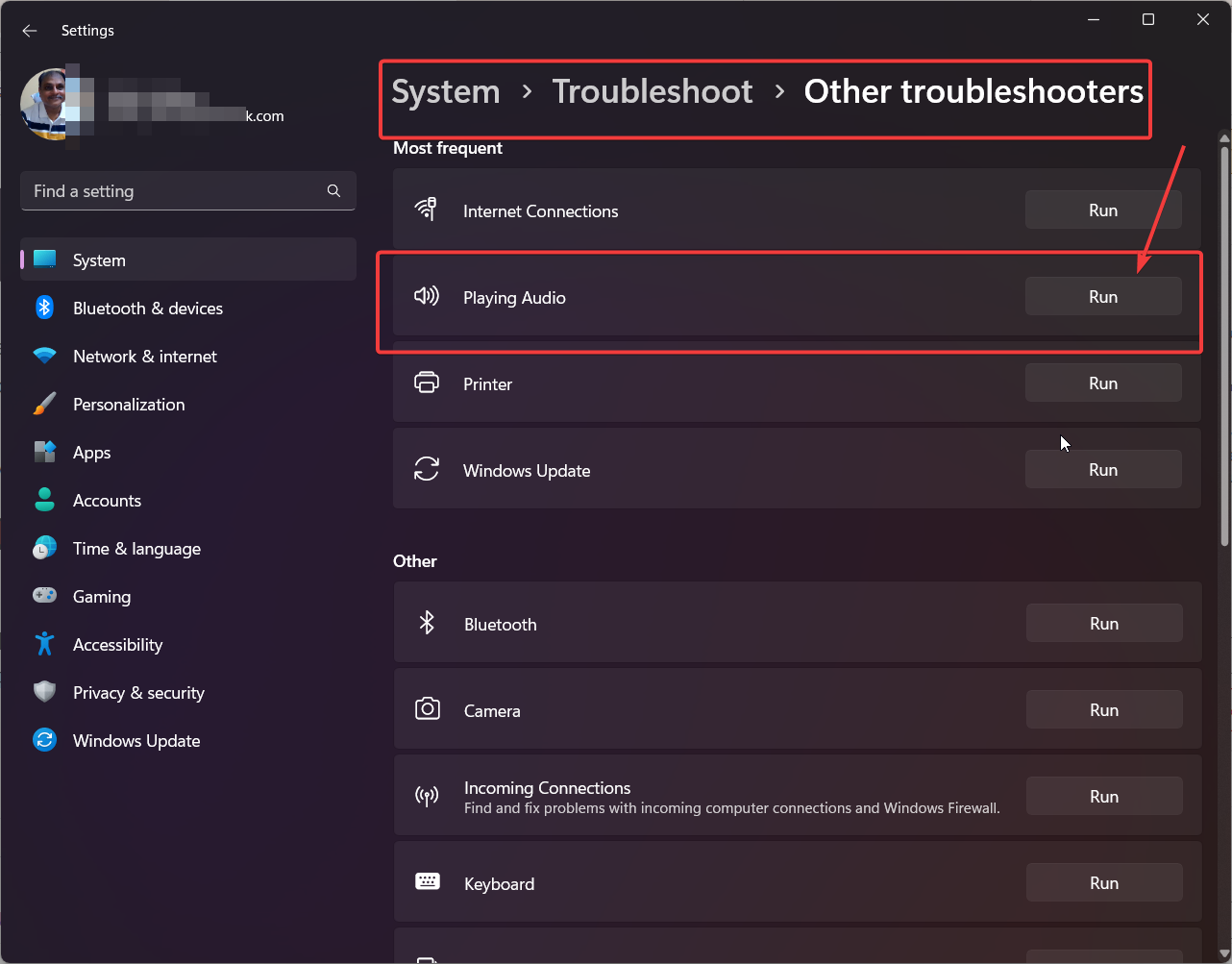 Unleash the Full Potential of Your Windows 11: Tips for Fixing HDMI Audio Problems 8 Run Windows 11 Audio Troubleshooter