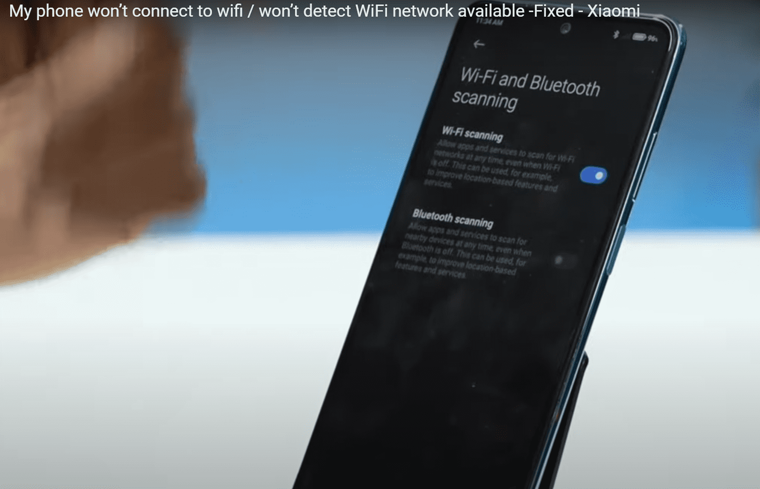 Fix Xiaomi Wifi Not working - Troubleshooting Guide and Connect Network 5 wifi and blutooth scanning