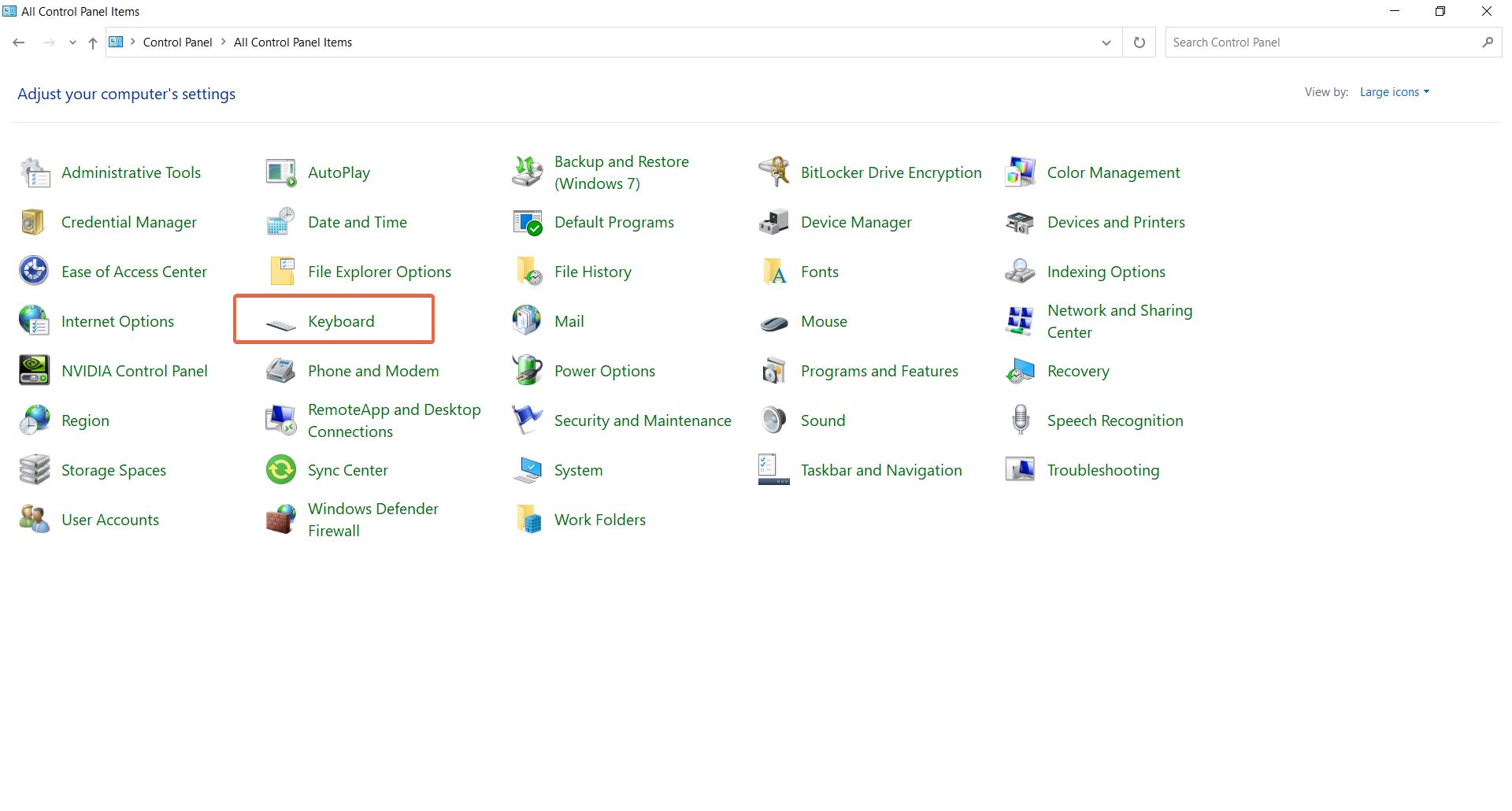 Fix Windows 11/10 Touch Keyboard and Handwrite Panel Service Missing 2 Control Panel Keyboard