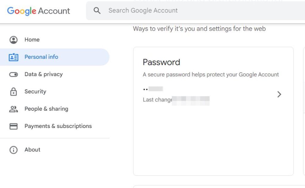 How to Protect Your Gmail Account from Security Issues 2 Gmail Strong Password