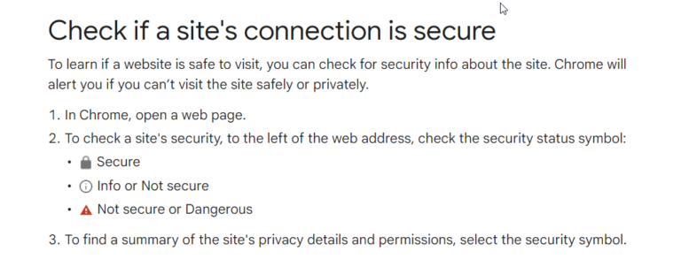 Your Connection to this site is not Secure – How to Fix in Chrome