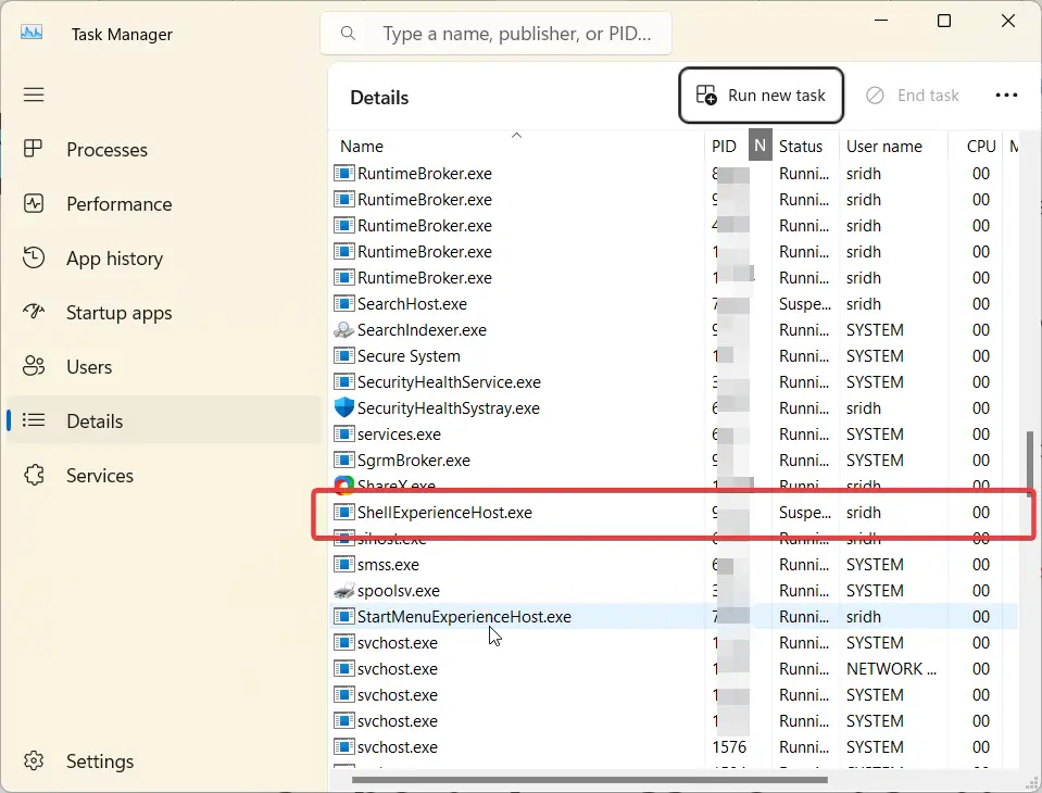 Fix Taskbar Icons Lost in Windows 11 - 6 Best Solutions 4 Taskmgr 4Zncbj5Uyi