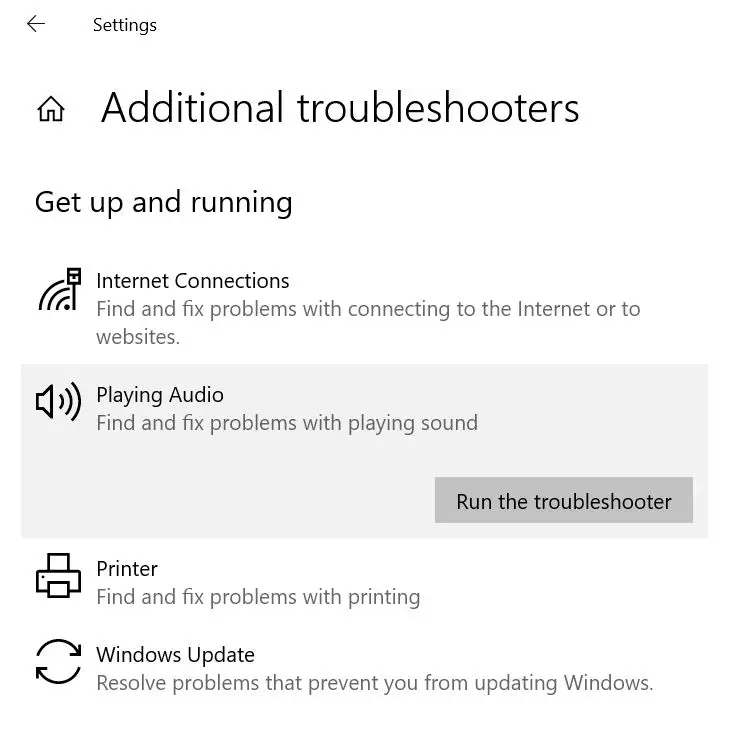 How to Fix Common Windows Audio Driver Problems 3 audio troubleshooter windows 10