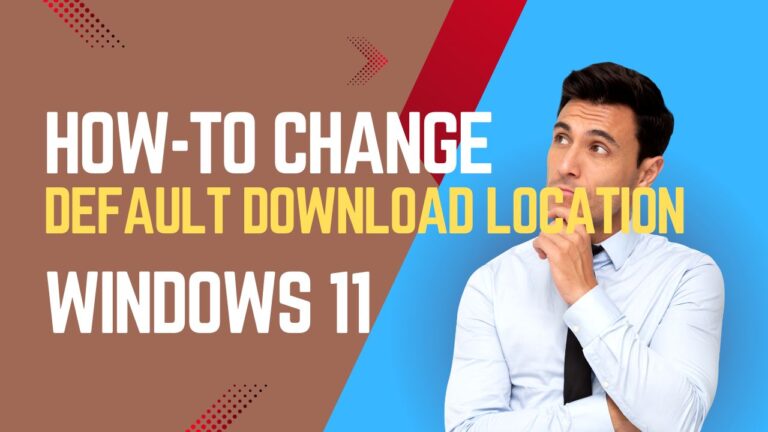 Change Default Download Location in Windows 11 [Including Edge and Chrome]