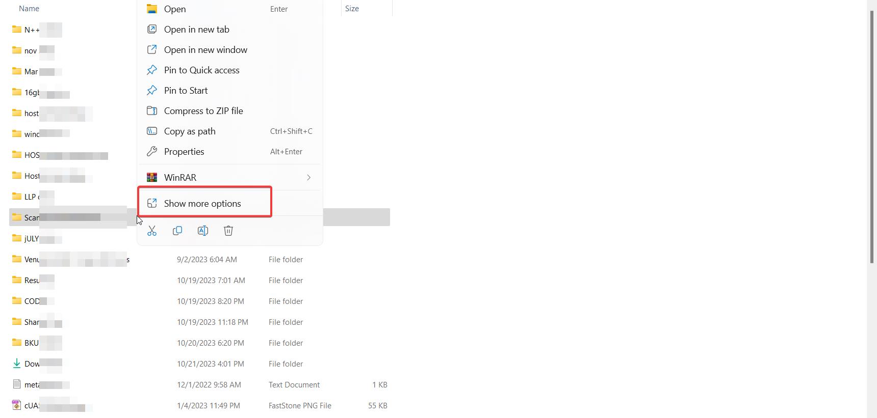 How to Restore Old Context Menu in Windows 11 2 Default Context Menu Windows 11