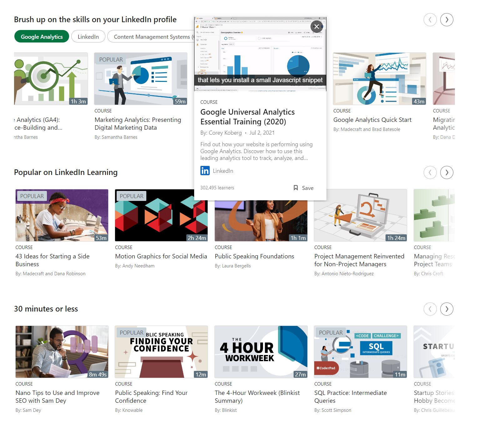 LinkedIn Learning - Overview and Pricing 3 linkedin online courses