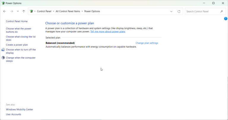 5 Solutions to Power Mode Cannot be Set in Windows 11