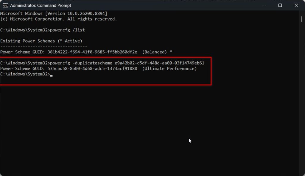 windows 11 advanced power settings get schemes