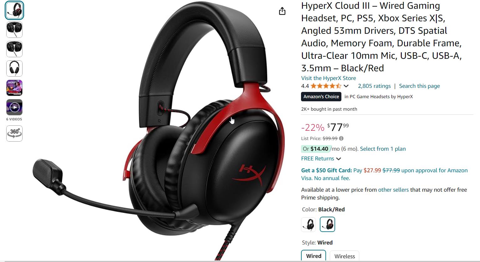 Guide to Best Gaming Headsets for Windows 11 and Windows 10 in 2024 4 Hyperx Cloud Gaming Headset For Win 11 10