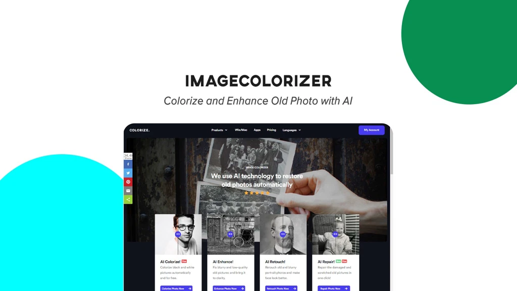 Discover 3 Photo Software AppSumo LifeTime Deals for Beginners and Pros 4 imagecolorizer