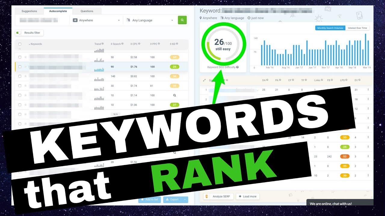 kwfinder tutorial easy keyword r