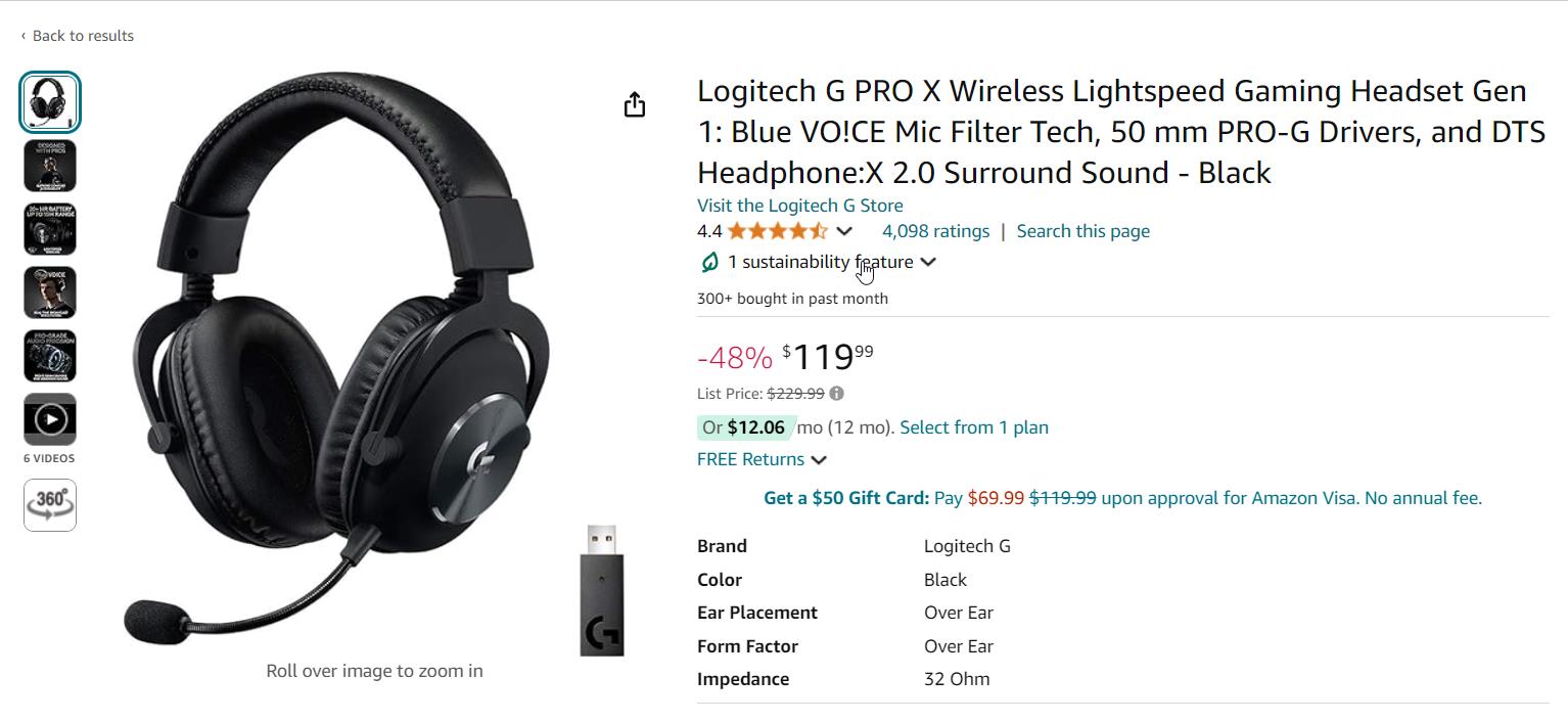 Guide to Best Gaming Headsets for Windows 11 and Windows 10 in 2024 3 Logitech G Pro Gaming Headset 2024