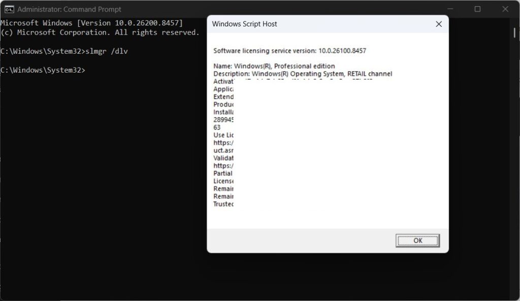 windows 11 system activation settings change product key 2026