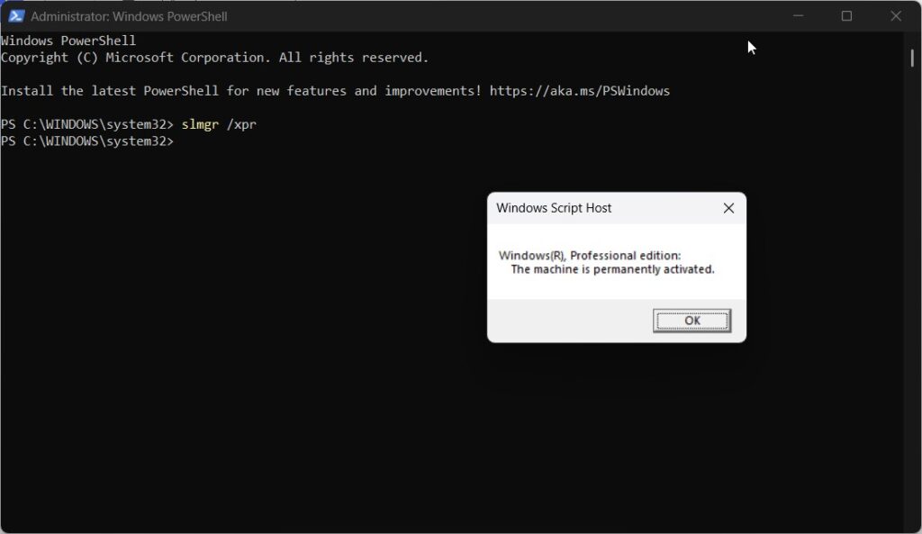 windows activation error 0xc004f213 US