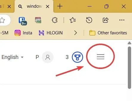 bing search settings