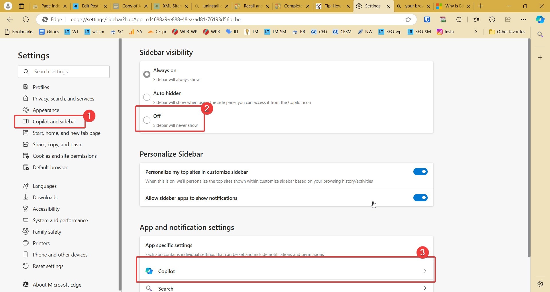 4 Simple Ways to Disable Copilot in Edge after 24H2 update 4 Disable Copilot Edge